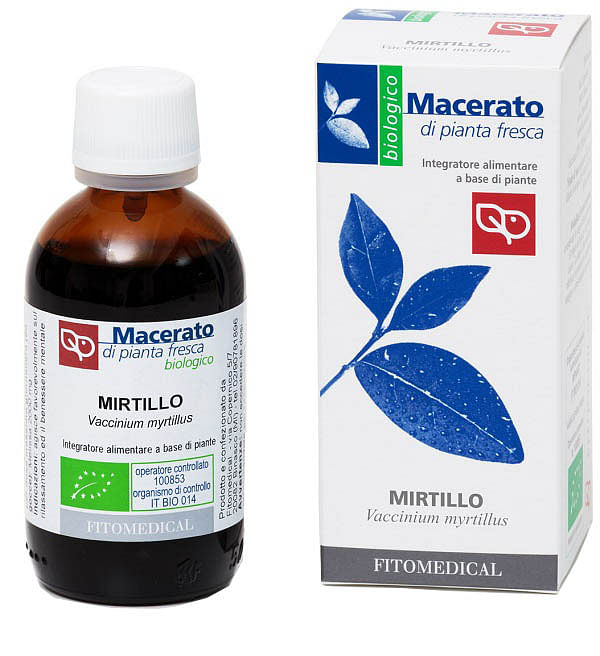 Mirtillo Tintura Madre 50 Ml Bio