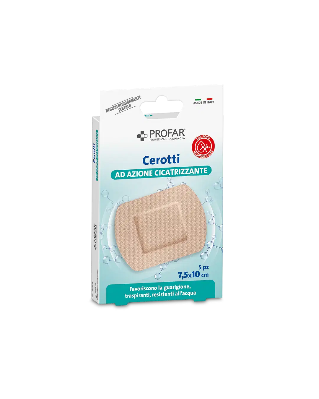 Cerotti Profar Ialu 7,5 X10 Cm 5 Pezzi