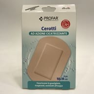 CEROTTO ACIDO IALURONICO AZIONE CICATRIZZANTE PROFAR 10X15 CM 4 PEZZI