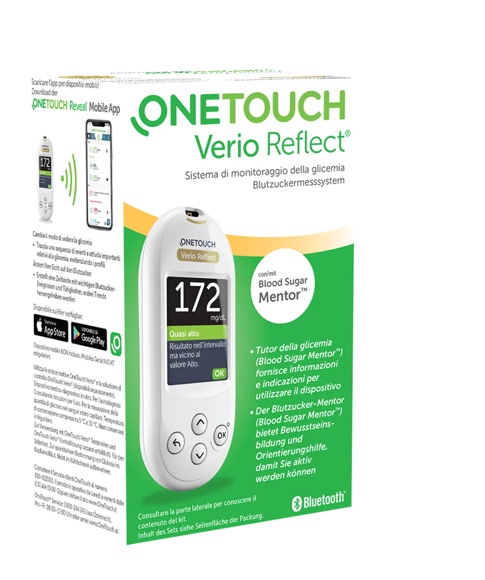 GLUCOMETRO ONE TOUCH VERIO REFLECT SYSTEM