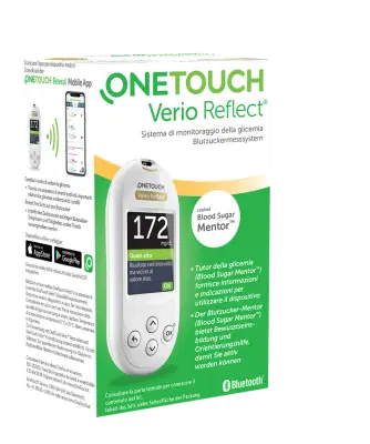 GLUCOMETRO ONE TOUCH VERIO REFLECT SYSTEM GLUCOMETRO ONE TOUCH VERIO REFLECT SYSTEM