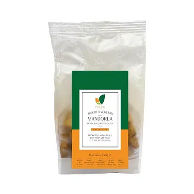 FOLEA BISCOTTO FARINA RISO CON MANDORLE 250 G FOLEA BISCOTTO FARINA RISO CON MANDORLE 250 G