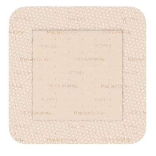 MEDICAZIONE IN SCHIUMA DI POLIURETANO MEPILEX BORDER FLEX LITE 15X15 CM 5 PEZZI