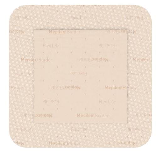 MEDICAZIONE IN SCHIUMA DI POLIURETANO MEPILEX BORDER FLEX LITE 15X15 CM 5 PEZZI