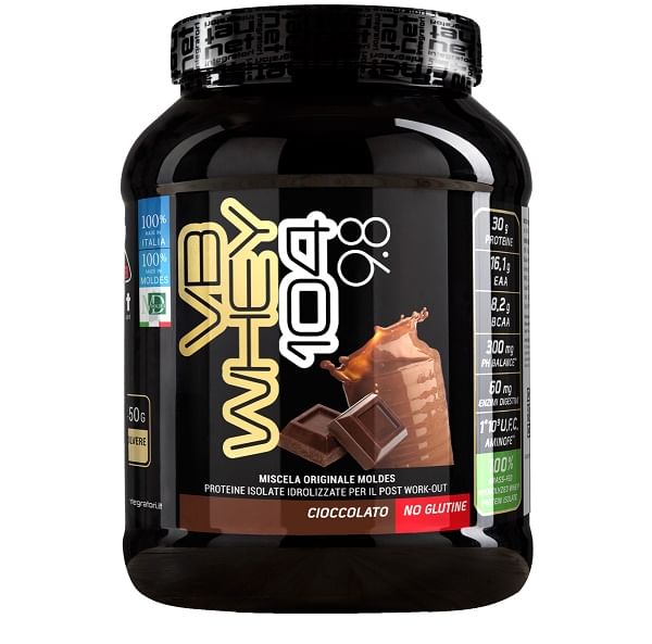 NET INTEGRATORI VB WHEY 104 OPTIPEP CIOCCOLATO 450 G