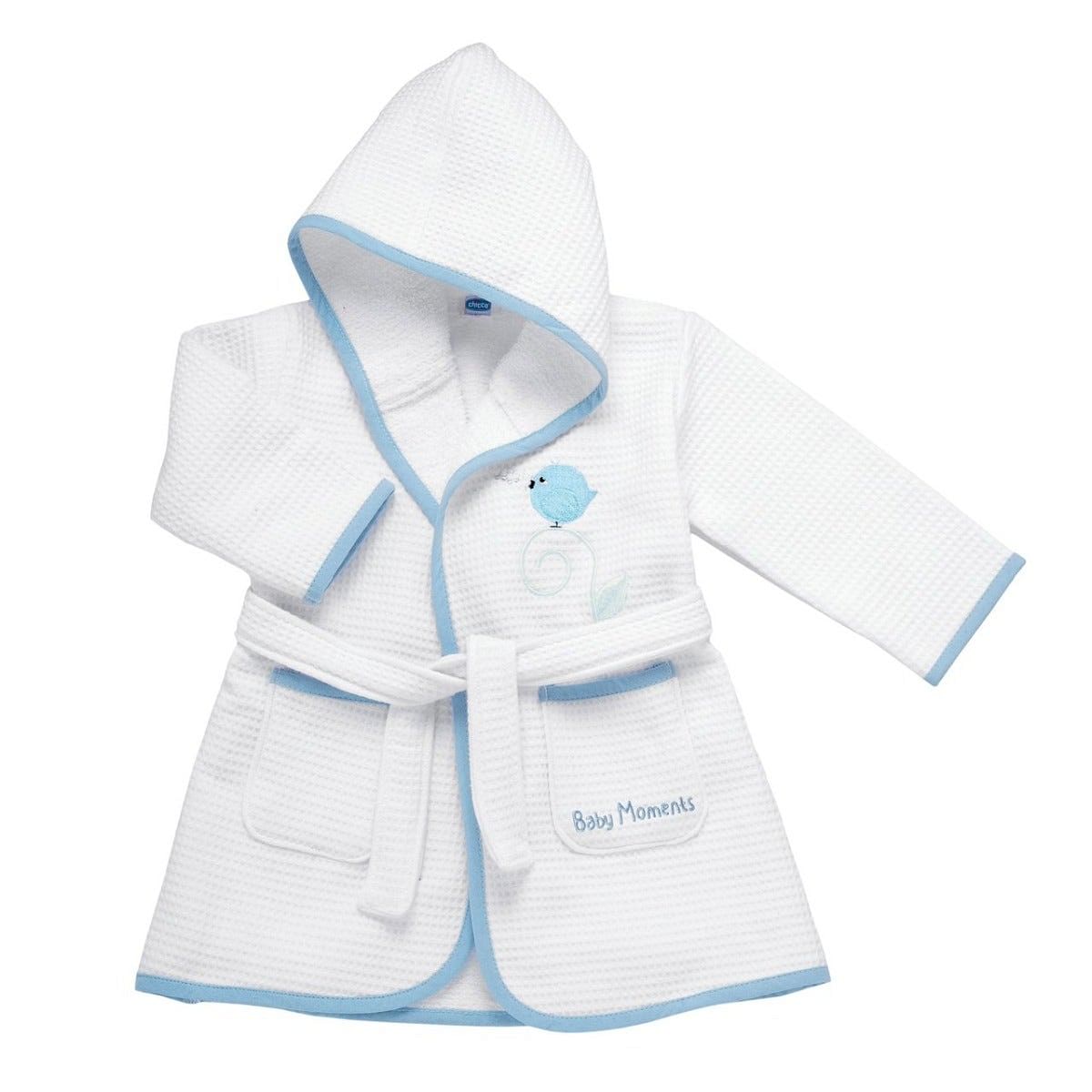 Chicco Accappatoio Piquet Blu 12 M+