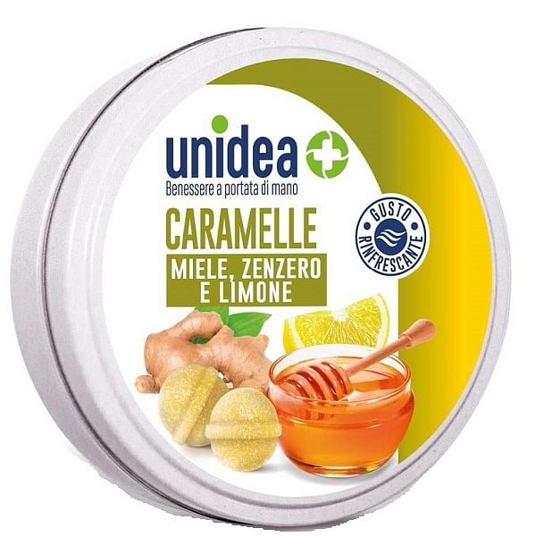 Unidea Caramelle Miele Zenzero E Limone 40 G