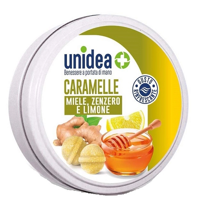 Unidea Caramelle Miele Zenzero E Limone 40 G