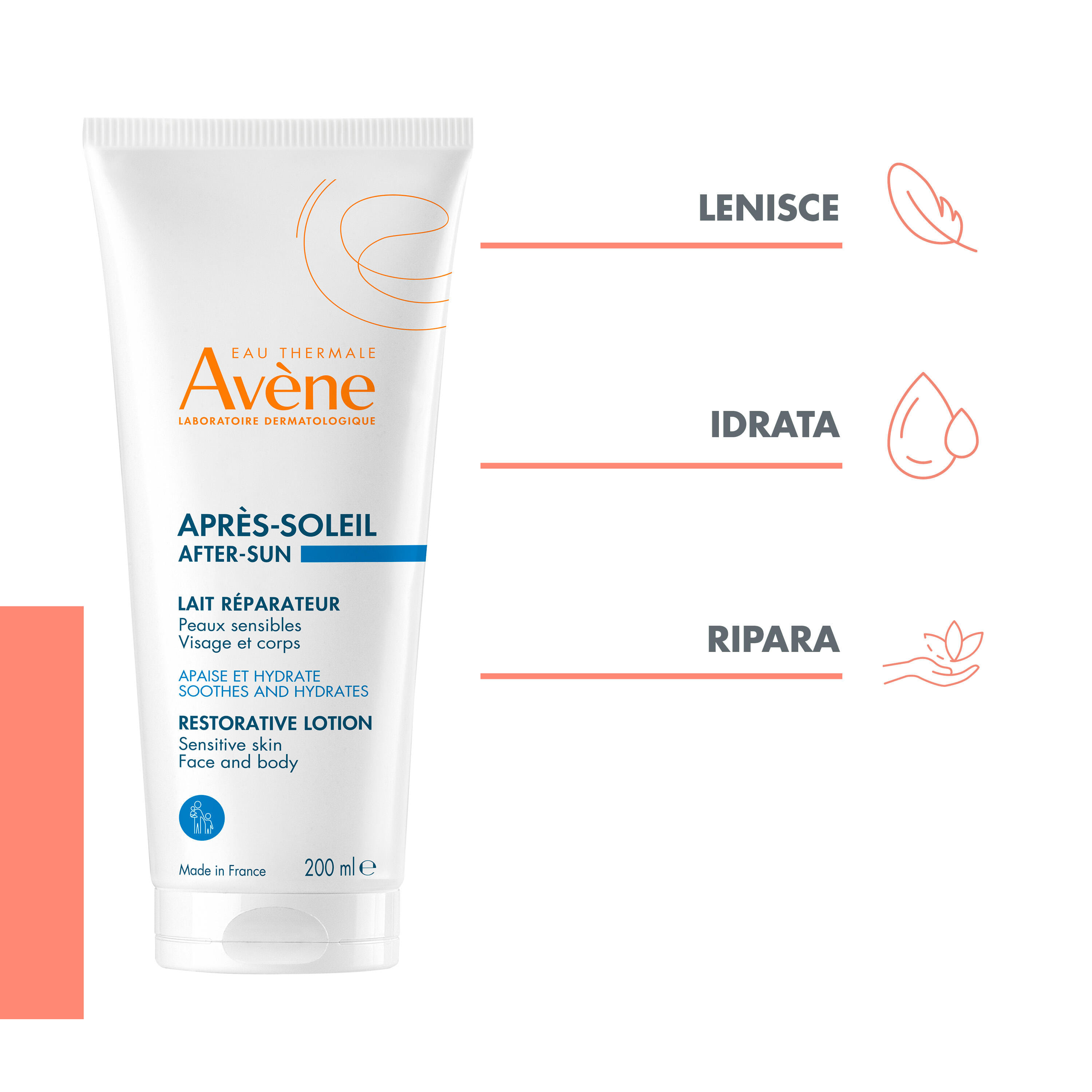 EAU THERMALE AVENE RISTRUTTURANTE DOPOSOLE NUOVA FORMULA 200 ML