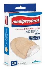 Medipresteril Compressa Oculare Adesive Skin 10 Pezzi