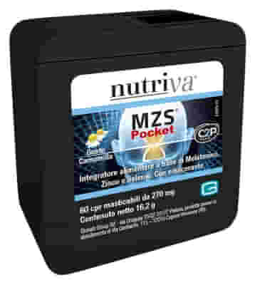 NUTRIVA MZS POCKET 60 COMPRESSE MASTICABILI