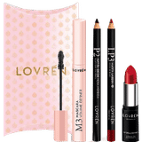 LOVREN KIT 3 NATALE 2022 CON MASCARA M3 + MATITA OCCHI P2 + MATITA LABBRA LP3 + ROSSETTO CREAMY R3