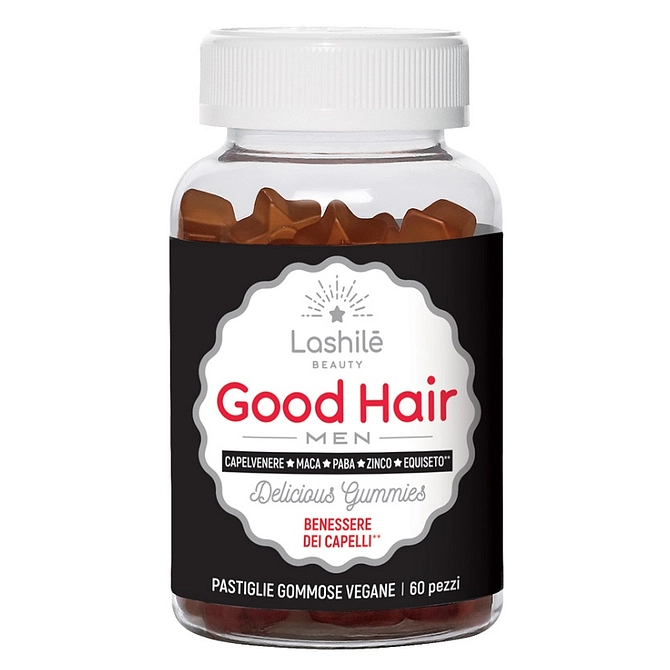 Lashile' Good Hair Men 60 Gummies