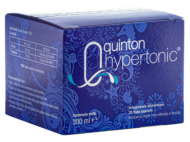 Quinton Hypertonic 30 Fiale Da 10 Ml