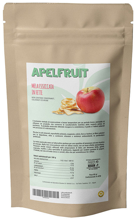 Apelfruit Mela Essiccata Fette 60 G