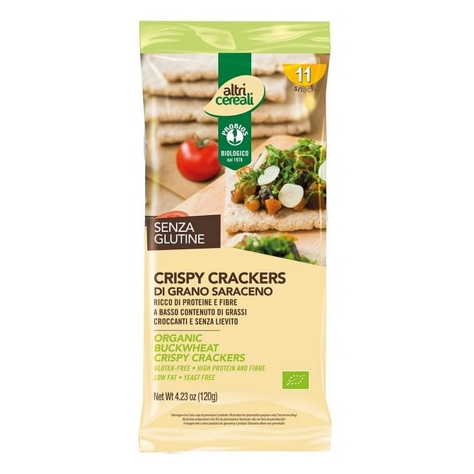 Probios Crispy Crackers Grano Saraceno 120 G