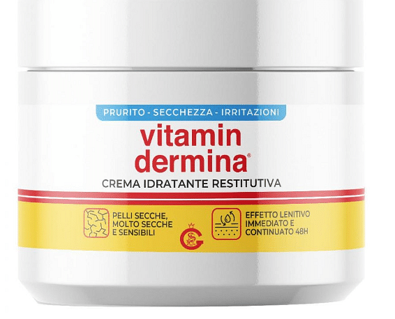 Vitamindermina Crema Idratante Restitutiva 400 Ml