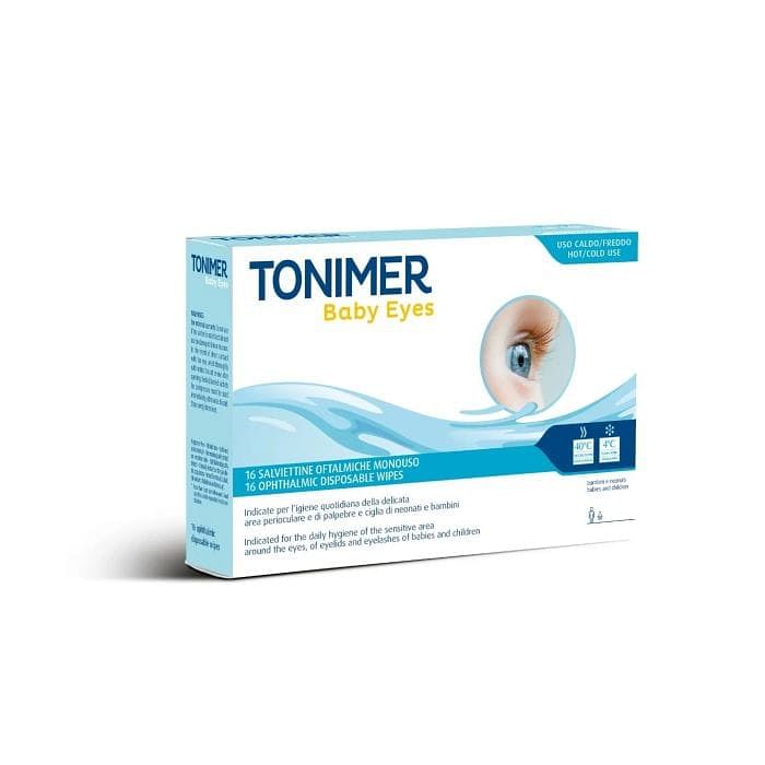 Tonimer Eyes Baby Salviettine Oftalmiche 16 Pezzi