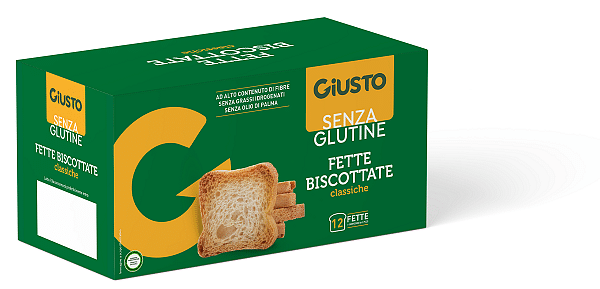 Giusto Senza Glutine Fette Biscottate 150 G