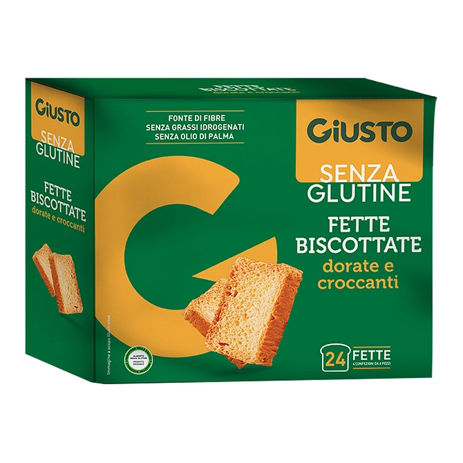Giusto Senza Glutine Fette Biscottate 150 G