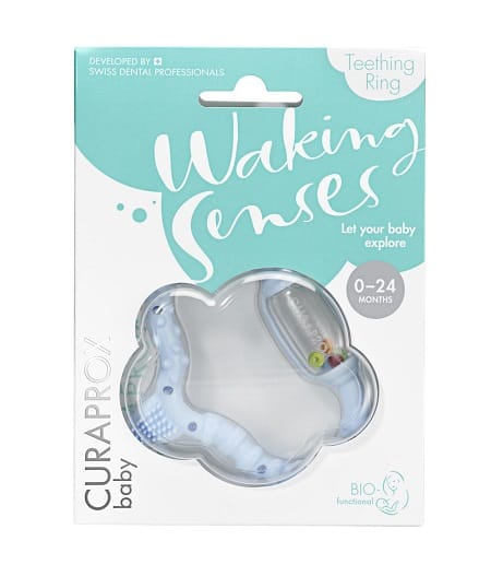 CURAPROX ANELLO DENTIZIONE BLU