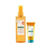 KLORANE POLY OLIO SECCO TAMANU MONOI SPF30 200 ML + SHAMPOO DOCCIA DOPOSOLE MONOI 75 ML