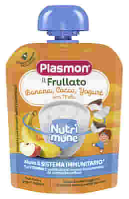 PLASMON NUTRI-MUNE BANANA/COCCO/YOGURT CON MELA 85 G