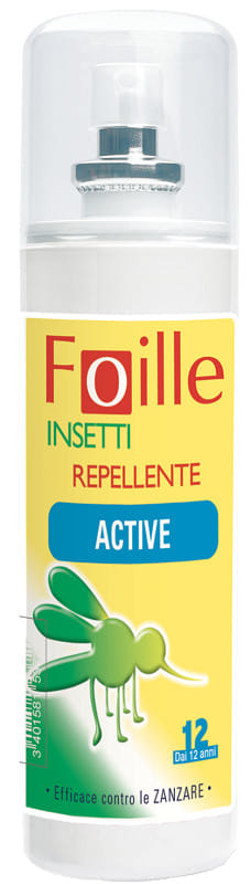 FOILLE INSETTI REPELLENTE ACTIVE 100 ML