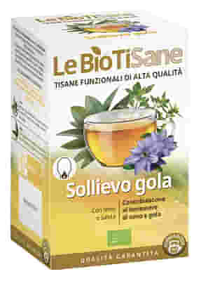 LE BIO TISANE SOLLIEVO GOLA 20 BUSTINE DA 2 G