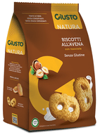 GIUSTO SENZA GLUTINE BISCOTTI AVENA CON NOCCIOLE 250 G