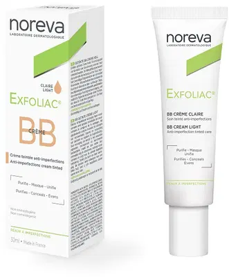 EXFOLIAC BB CREME CLAIRE LIGHT 30 ML EXFOLIAC BB CREME CLAIRE LIGHT 30 ML