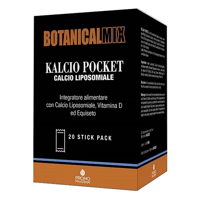 Kalcio Pocket Botanical Mix 20 Stick Da 10 Ml