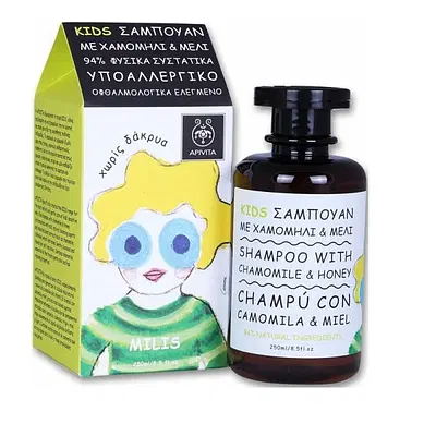 APIVITA KIDS SHAMPOO BLUB & HONEY 500 ML APIVITA KIDS SHAMPOO BLUB & HONEY 500 ML
