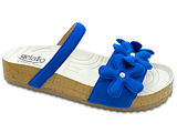 CALZATURA WOODSTOCK IRIS BLU 37/38 PLANTARE INDOSSABILE 1 PAIO