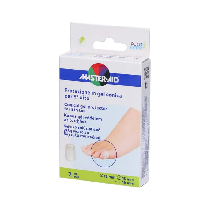 PROTEZIONE CONICA MASTER-AID FOOTCARE 5 DITO 2 PEZZI C3