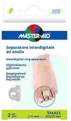 SEPARATORE DITA MASTER-AID FOOTCARE CON ANELLO LARGE 2 PEZZI C18