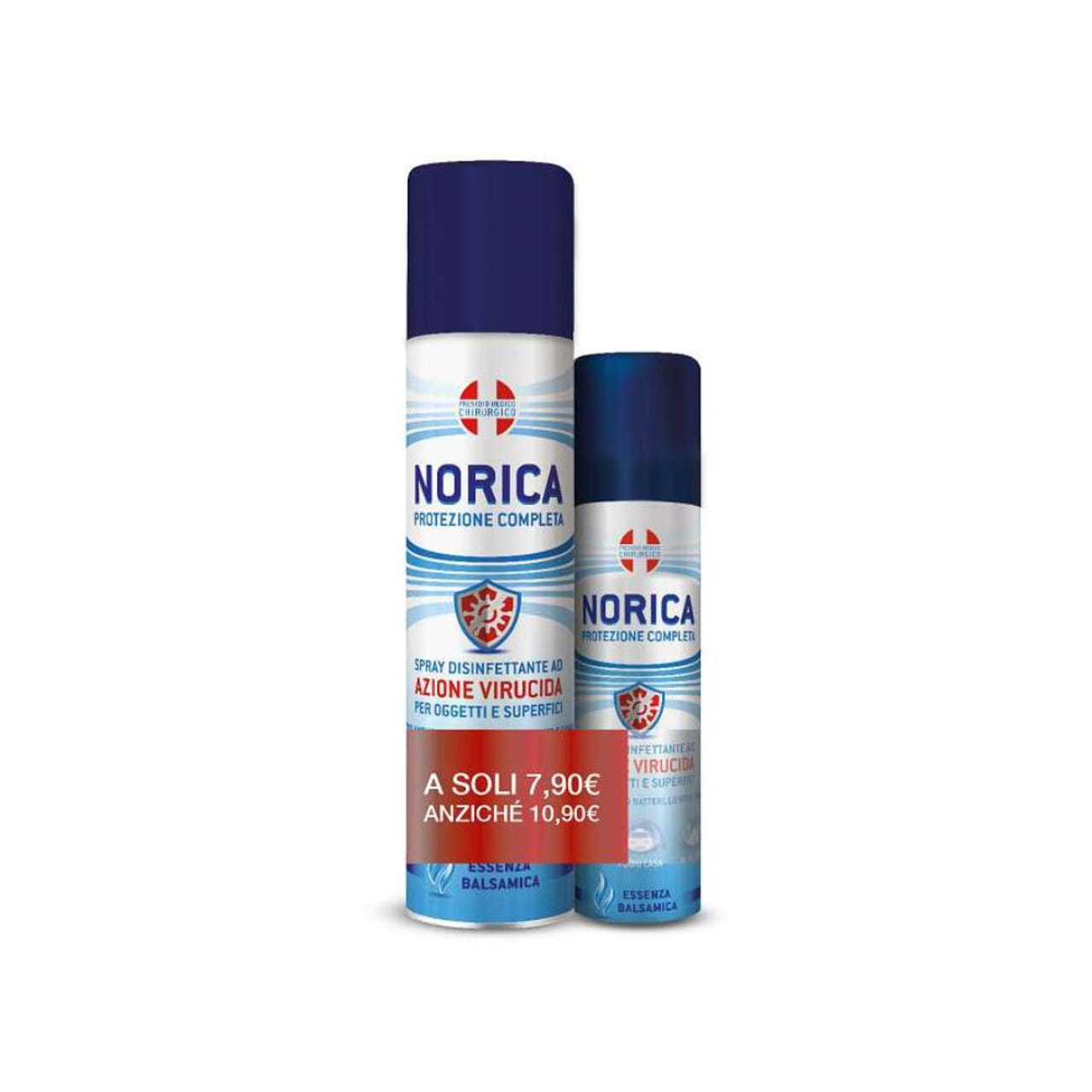 NORICA PROTEZIONE COMPLETA BALSAMICA 300 ML + 75 ML