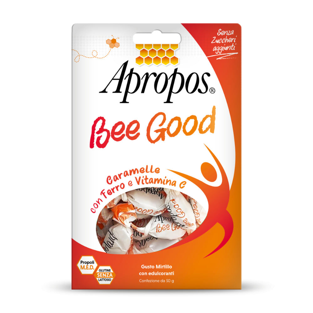 APROPOS BEE GOOD CARAMELLE FERRO VITAMINA C 50 G