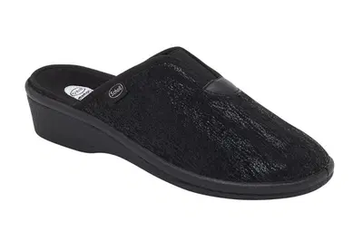 CALZATURA ELSA STRIPED ELASTICATED WOMAN BLACK ELASTICIZZATO A RIGHE 37 CALZATURA ELSA STRIPED ELASTICATED WOMAN BLACK ELASTICIZZATO A RIGHE 37