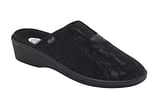 CALZATURA ELSA STRIPED ELASTICATED WOMAN BLACK ELASTICIZZATO A RIGHE 37