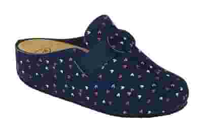 CALZATURA LARETH PRINTED MICROFIBRE BIS WOMAN NAVY BLUE MICROFIBRA STAMPATA 36