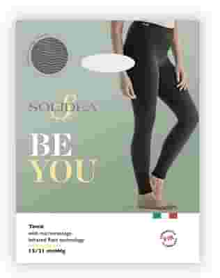 BE YOU TONIC LEGGINGS MASSAGGIANTE COPRENTE NERO S