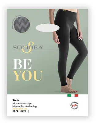 BE YOU TONIC LEGGINGS MASSAGGIANTE COPRENTE NERO XL BE YOU TONIC LEGGINGS MASSAGGIANTE COPRENTE NERO XL