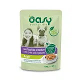 OASY WET DOG STRACCETTI ADULT TACCHINO E VERDURE 100 G