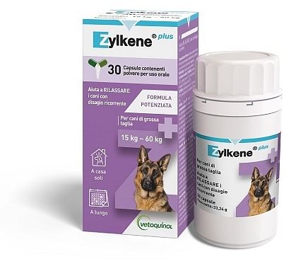 Zylkene Plus Cani 15 60 Kg 30 Capsule