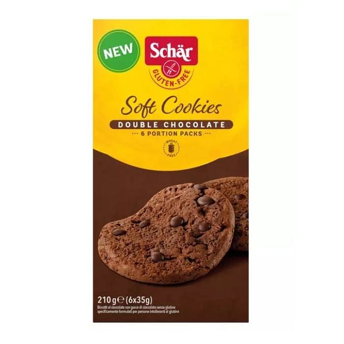 Schar Soft Cookie Double Chocolate 210 G