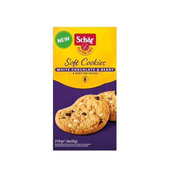 Schar Soft Cookie White Chocolate 210 G