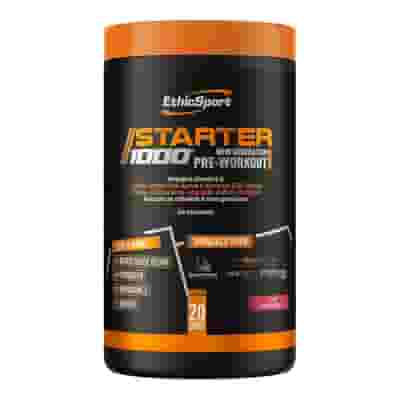 STARTER 1000 NEW GENERATION PRE WORKOUT GUSTO ARANCIA ROSSA 400 G