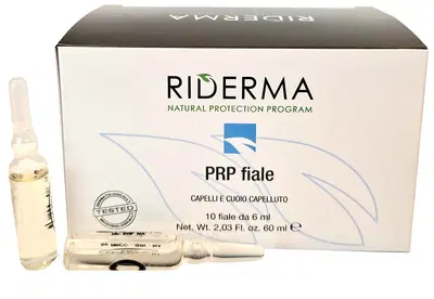 RIDERMA PRP FIALE 10 PEZZI DA 6 ML RIDERMA PRP FIALE 10 PEZZI DA 6 ML