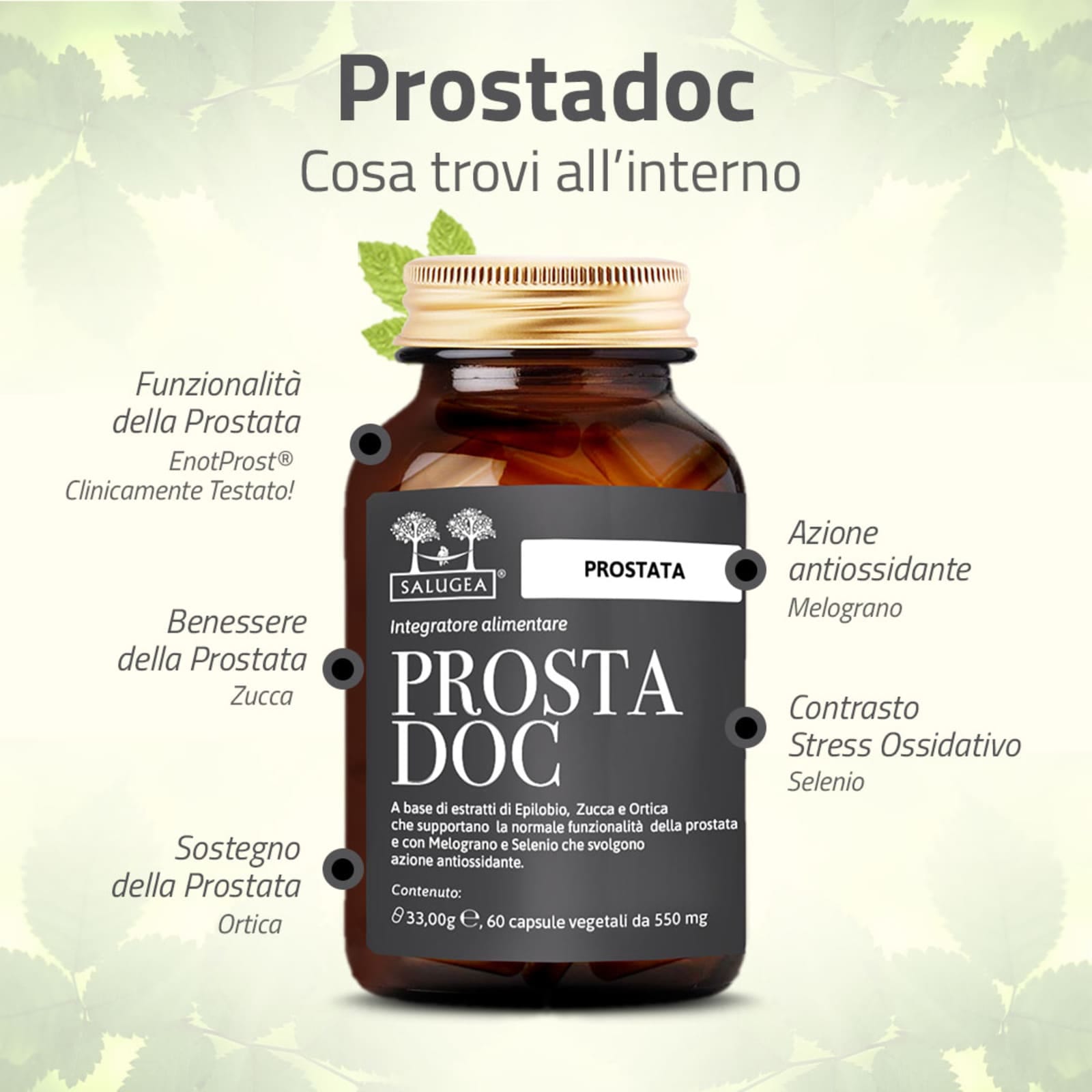 SALUGEA PROSTADOC 60 CAPSULE VEGETALI